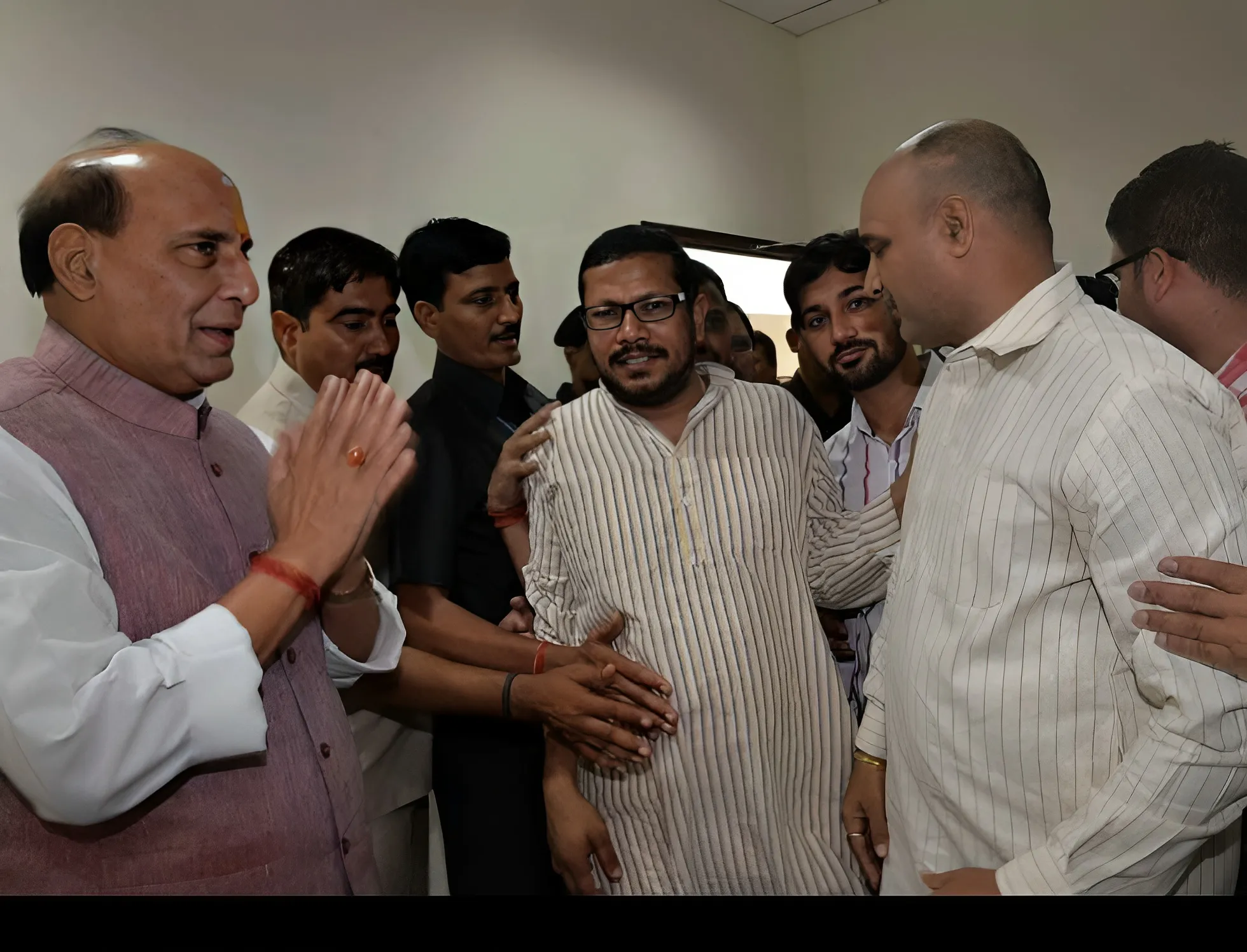 Shri Rajnath Singh – Hon’ble Minister of Defence, Government of India; former Minister of Home Affairs and Chief Minister of Uttar Pradesh.